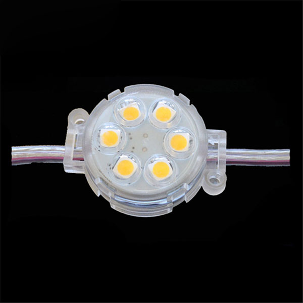 DC24V 1.45W Diameter 0.13feet 6LEDs UCS1903 Outdoor Waterproof External control Strobe Full Color Digital Programmable DMX Addressable LED Colorful Pixel Modules String DC24V 1.45W Diameter 0.13feet 6LEDs UCS1903 Outdoor Waterproof External control Strobe Full Color Digital Programmable DMX Addressable LED Colorful Pixel Modules String